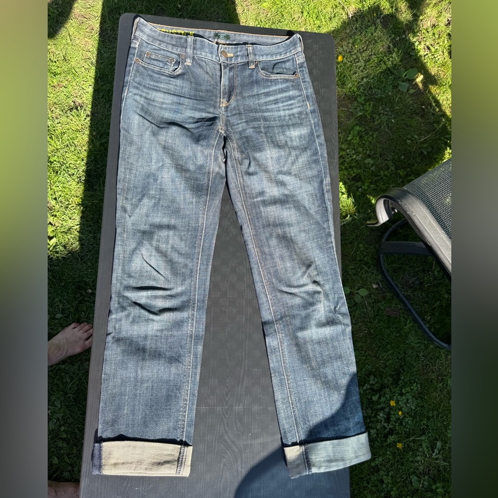 J. Crew Matchstick Low Rise Boyfriend Jeans